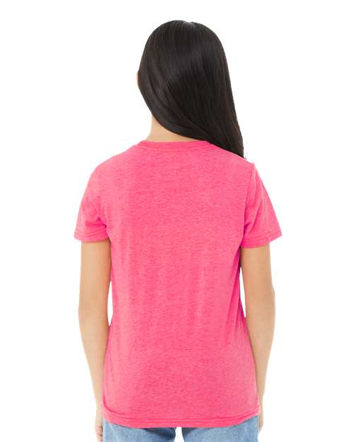 Charity Pink Triblend-model Image