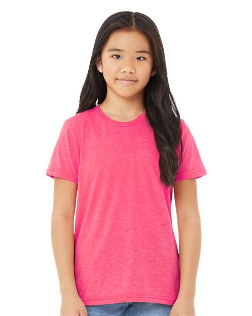 Charity Pink Triblend-model Image