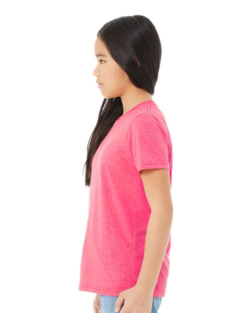 Charity Pink Triblend-model Image