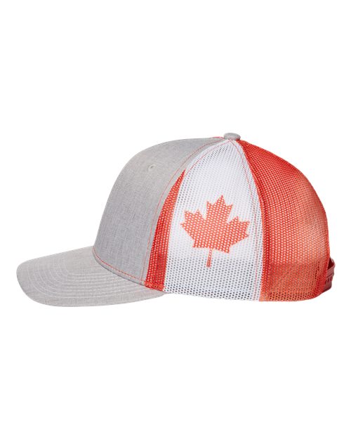 Heather Grey/ Canada Flag-model Image