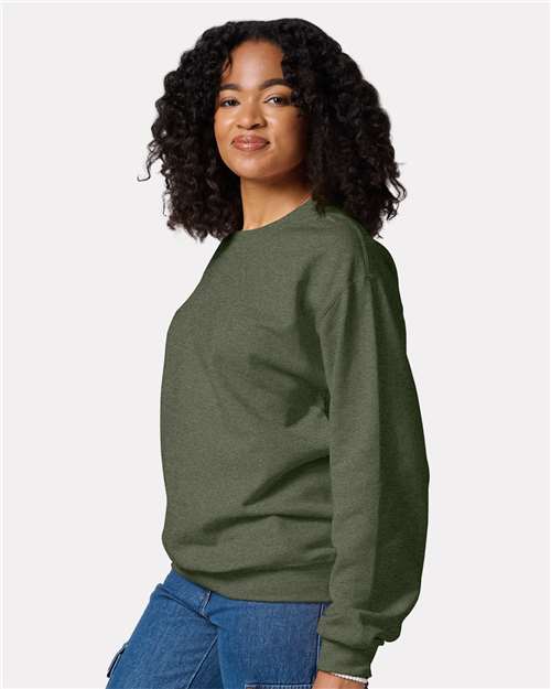 Military Green Heather-model Image