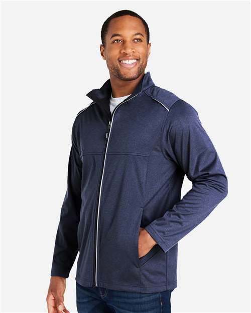Classic Navy Heather-model Image