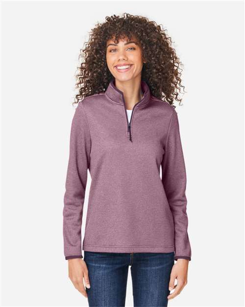Burgundy/ White-model Image