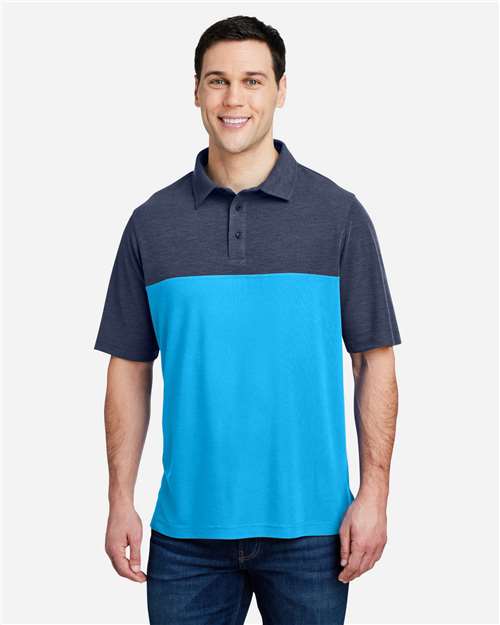 Electric Blue/ Classic Navy Heather-model Image