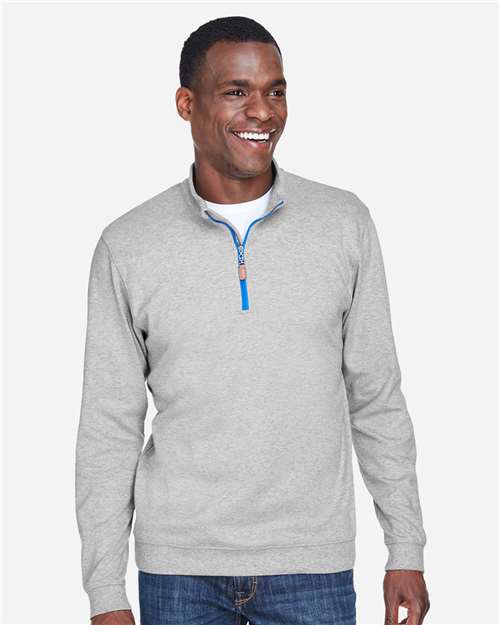 Grey Heather/ Grey H/ French Blue-model Image