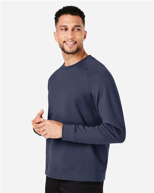 Navy Melange-model Image