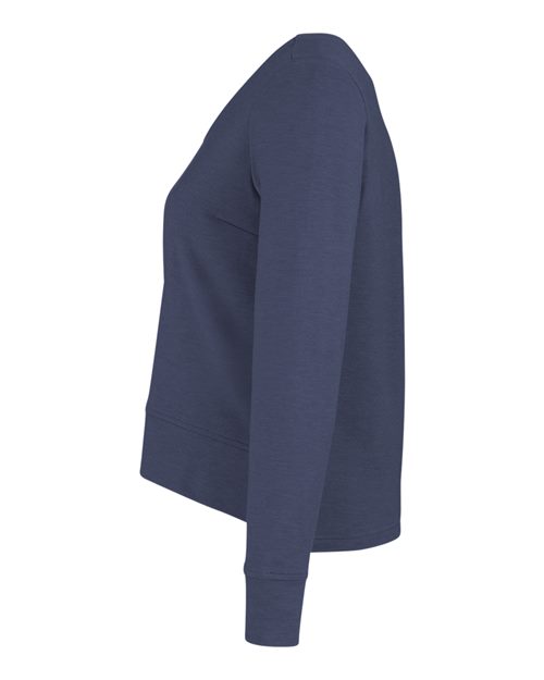Navy Melange-model Image