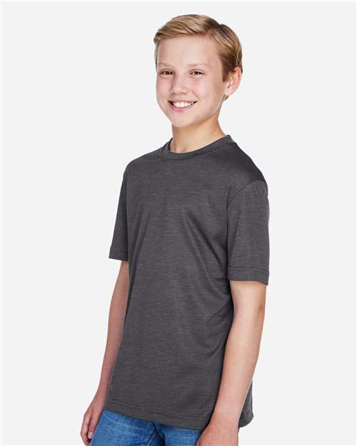 Dark Grey Heather-model Image