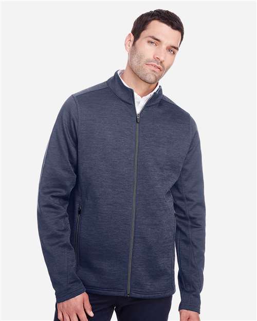 Classic Navy Heather/ Carbon-model Image