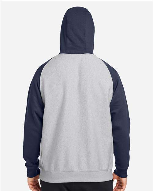 Athletic Heather/ Sport Dark Navy-model Image