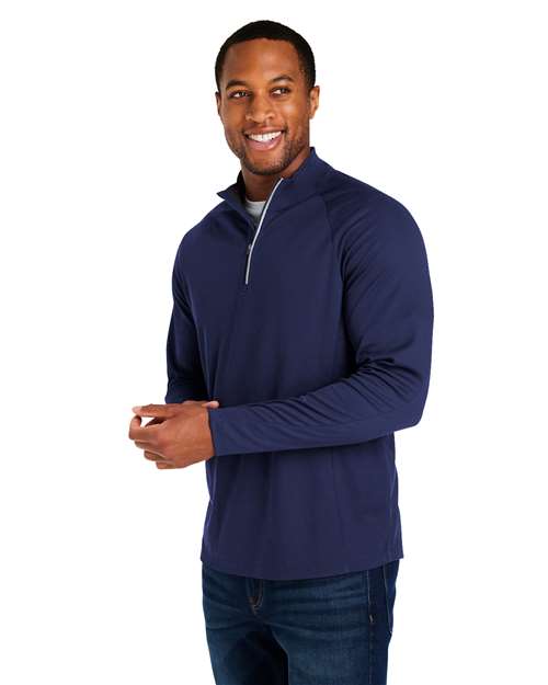 Classic Navy Heather/ Carbon-model Image