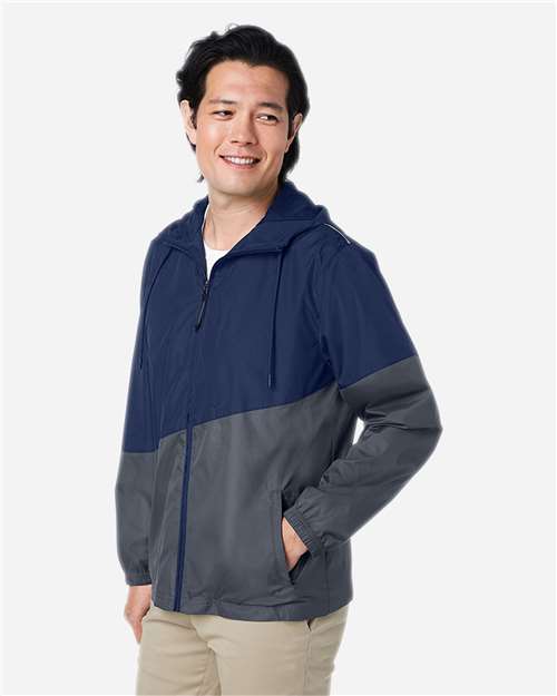 Classic Navy Heather/ Carbon-model Image
