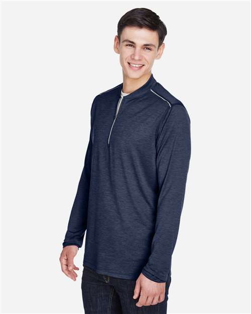 Classic Navy Heather/ Carbon-model Image