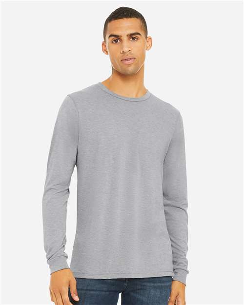 Athletic Grey Triblend-model Image