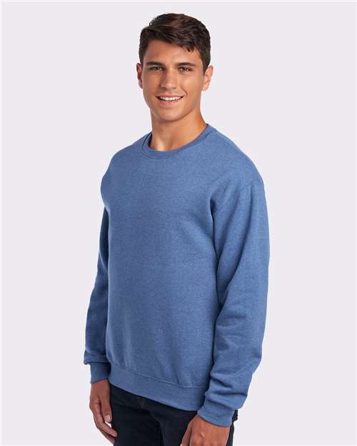 Vintage Heather Blue-model Image