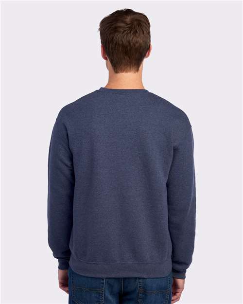 Vintage Heather Navy-model Image