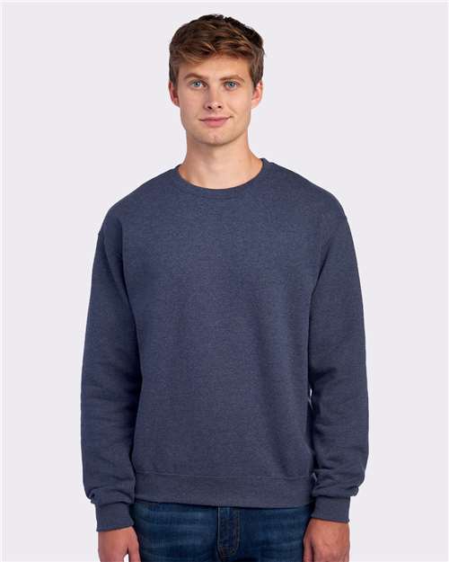 Vintage Heather Navy-model Image
