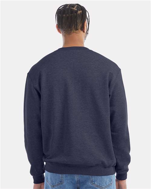 Navy Heather-model Image