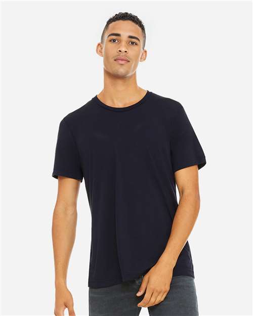 Solid Navy Triblend-model Image
