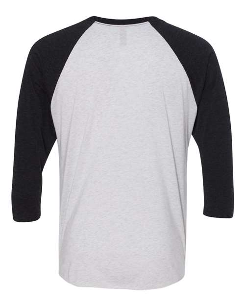 Vintage Black Sleeves/ Heather White Body-model Image