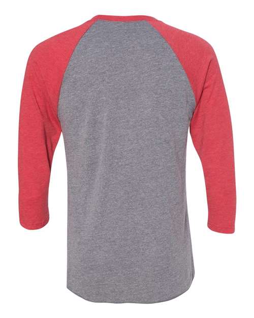 Vintage Red Sleeves/ Premium Heather Body-model Image
