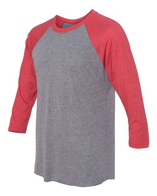 Vintage Red Sleeves/ Premium Heather Body-model Image