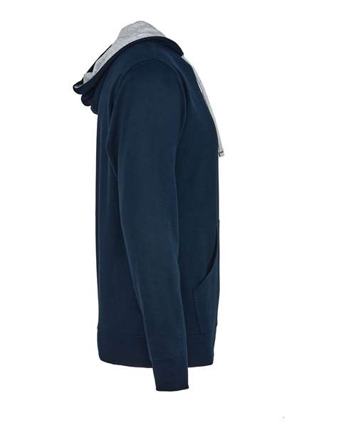 Midnight Navy/ Heather Grey-model Image