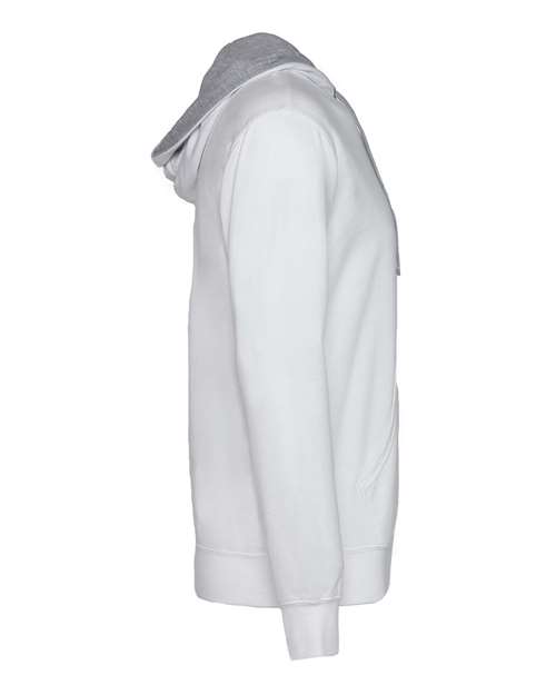White/ Heather Grey-model Image
