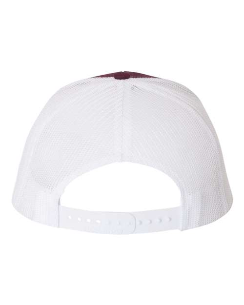 Maroon/ White-model Image