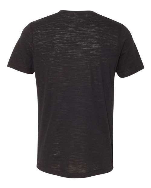 Solid Black Slub-model Image