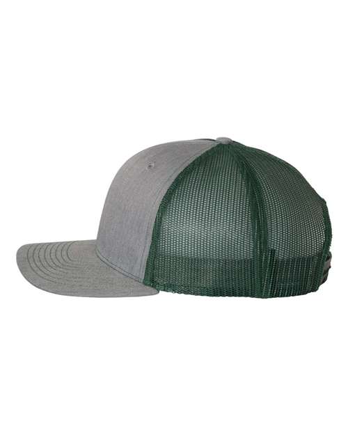 Heather Grey/ Dark Green-model Image