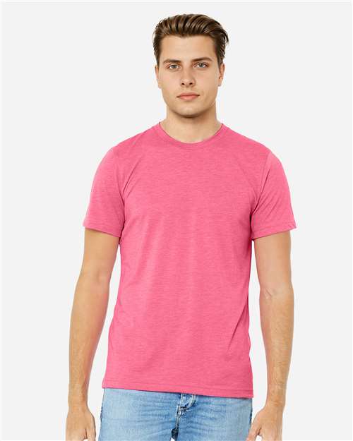 Charity Pink Triblend-model Image