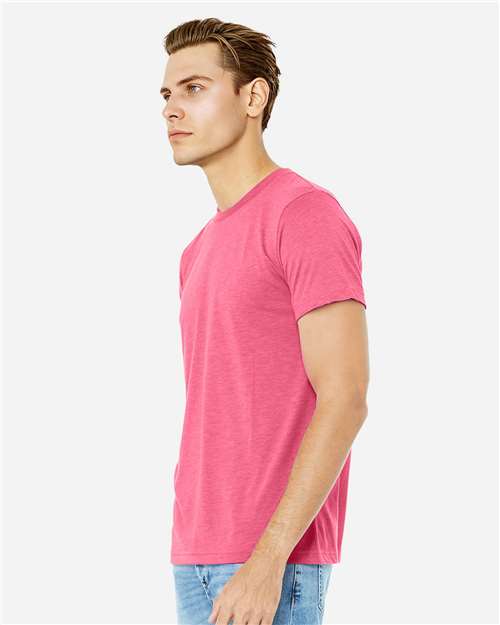 Charity Pink Triblend-model Image