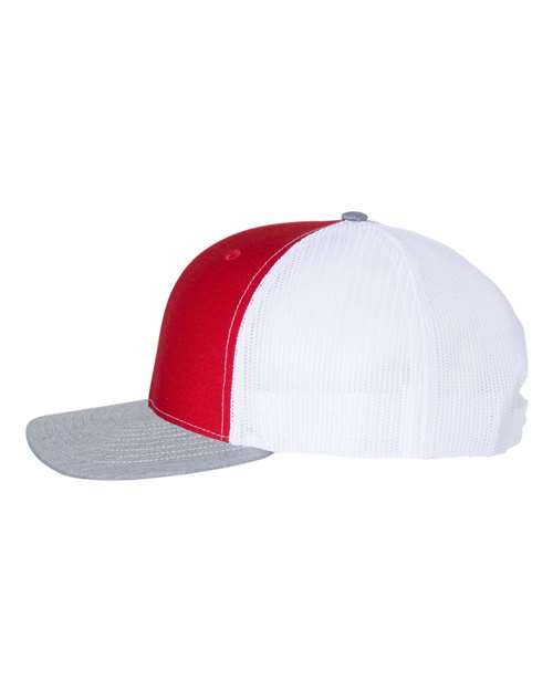 Red/ White/ Heather Grey-model Image