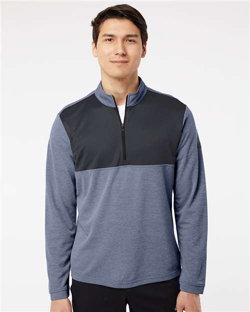 Collegiate Navy Heather/ Carbon-model Image