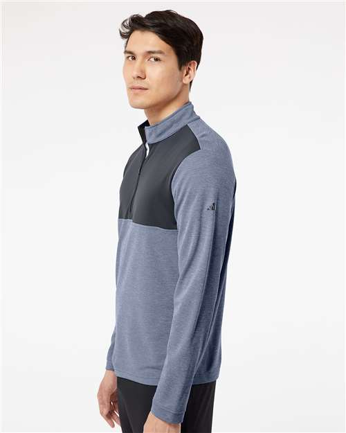 Collegiate Navy Heather/ Carbon-model Image