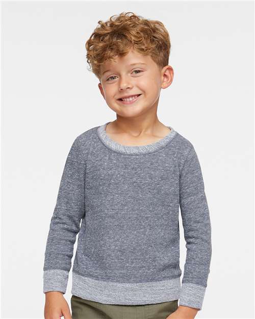 Navy Melange-model Image