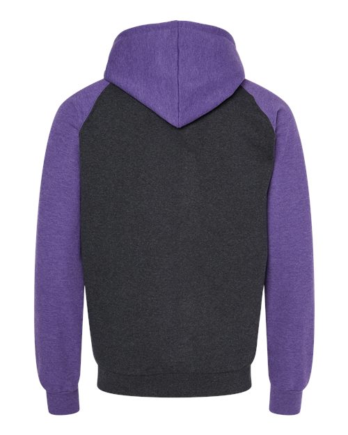 Dark Charcoal/ Heather Purple-model Image