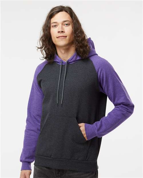 Dark Charcoal/ Heather Purple-model Image