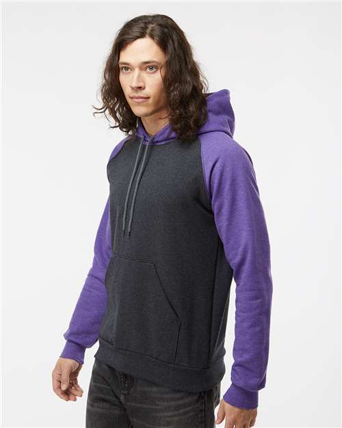Dark Charcoal/ Heather Purple-model Image
