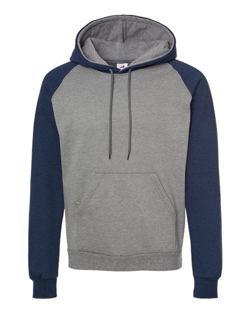Grey Heather/ Heather Navy