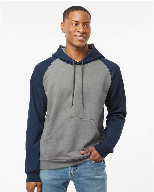 Grey Heather/ Heather Navy-model Image