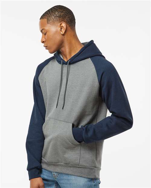 Grey Heather/ Heather Navy-model Image