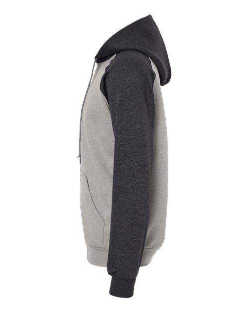 Grey Heather/ Dark Charcoal-model Image