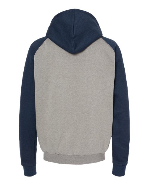 Grey Heather/ Navy-model Image