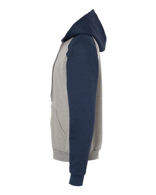 Grey Heather/ Navy-model Image