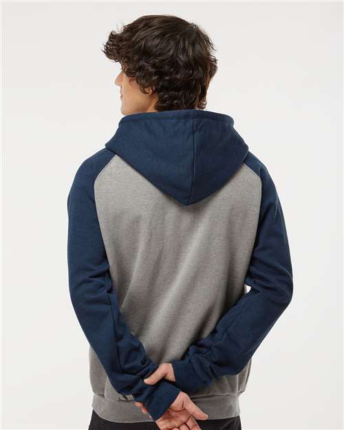Grey Heather/ Navy-model Image