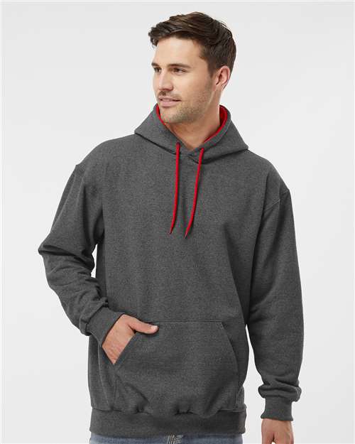 Charcoal/ Red-model Image