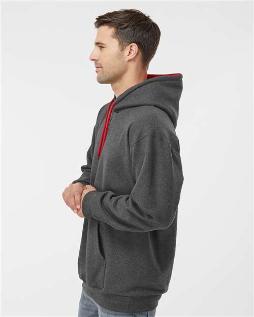 Charcoal/ Red-model Image