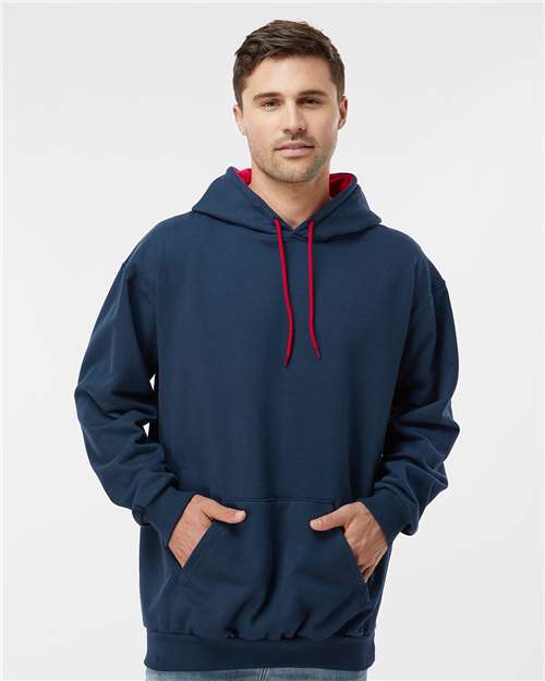 Navy/ Red-model Image